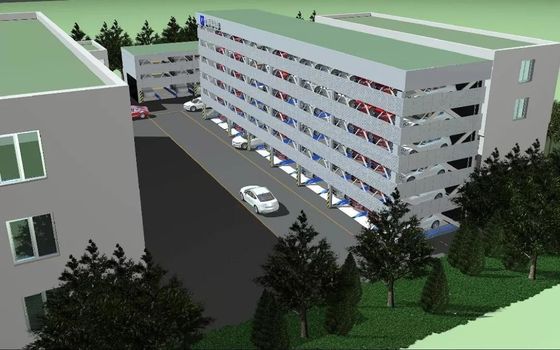2000kg 자동 주차 시스템 장벽 없는 기계 주차 차고