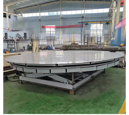 전시실 자동차 회전 플랫폼 8000Kgs 차고 자동차 회전 테이블