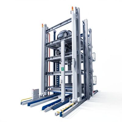 사용자 인터페이스가 있는 컴퓨터 제어 수평 순환 주차 타워 시스템 자동 주차 시스템 작동 모드 자동 차량 관리